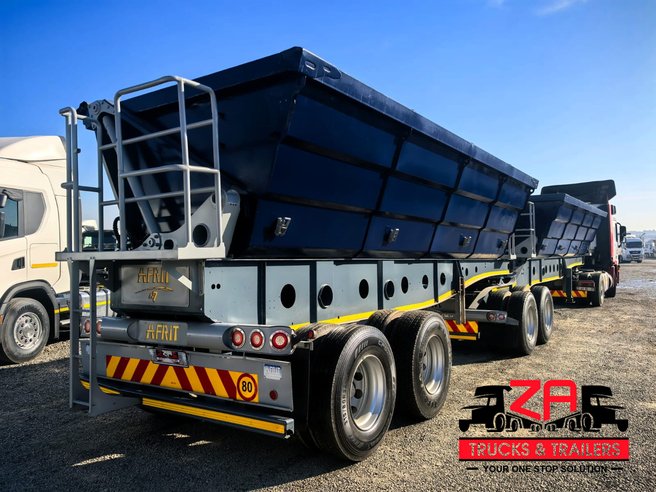 2019 AFRIT 40 CUBE SIDE TIPPER TRAILER